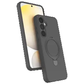 Newface Samsung Galaxy A55 5G Regal Magsafe Standlı Kapak - Titan Gri