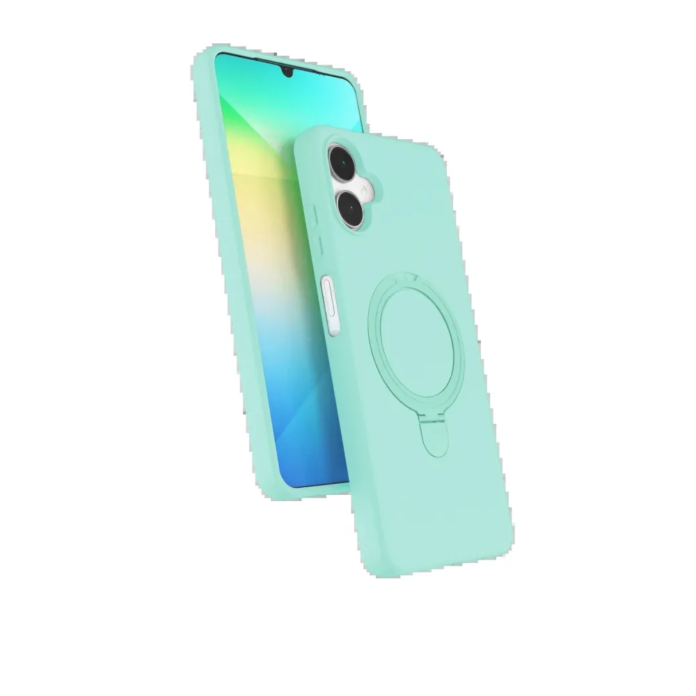 Newface Samsung Galaxy A06 Regal Magsafe Standlı Kapak - Su Yeşili