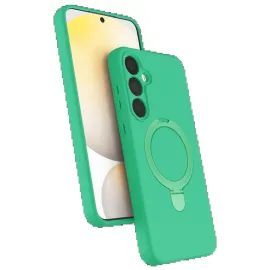 Newface Samsung Galaxy A16 5G Regal Magsafe Standlı Kapak - Yeşil