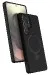 Newface Samsung Galaxy S25 Ultra Regal Magsafe Standlı Kapak - Siyah