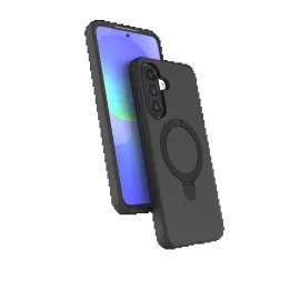 Newface Samsung Galaxy A26 Regal Magsafe Standlı Kapak - Siyah