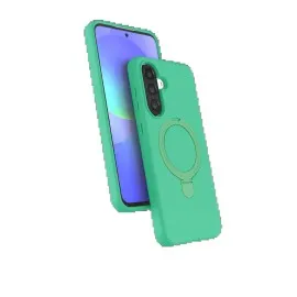 Newface Samsung Galaxy A56 Regal Magsafe Standlı Kapak - Yeşil