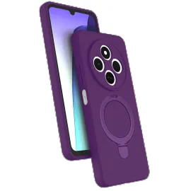 Newface Xiaomi Redmi 14C Regal Magsafe Standlı Kapak - Derin Mor