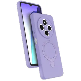 Newface Xiaomi Redmi 14C Regal Magsafe Standlı Kapak - Lila