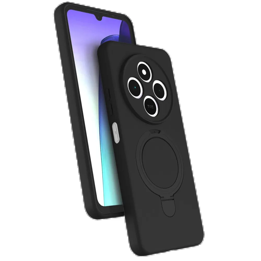 Newface Xiaomi Redmi 14C Regal Magsafe Standlı Kapak - Siyah