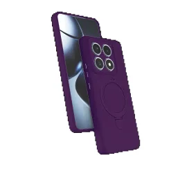 Newface Xiaomi Mi 14T Pro Regal Magsafe Standlı Kapak - Derin Mor