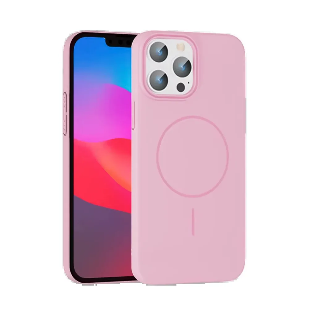 Joko Iphone 15 Pro Max Broş Magsafe Kapak - Pembe