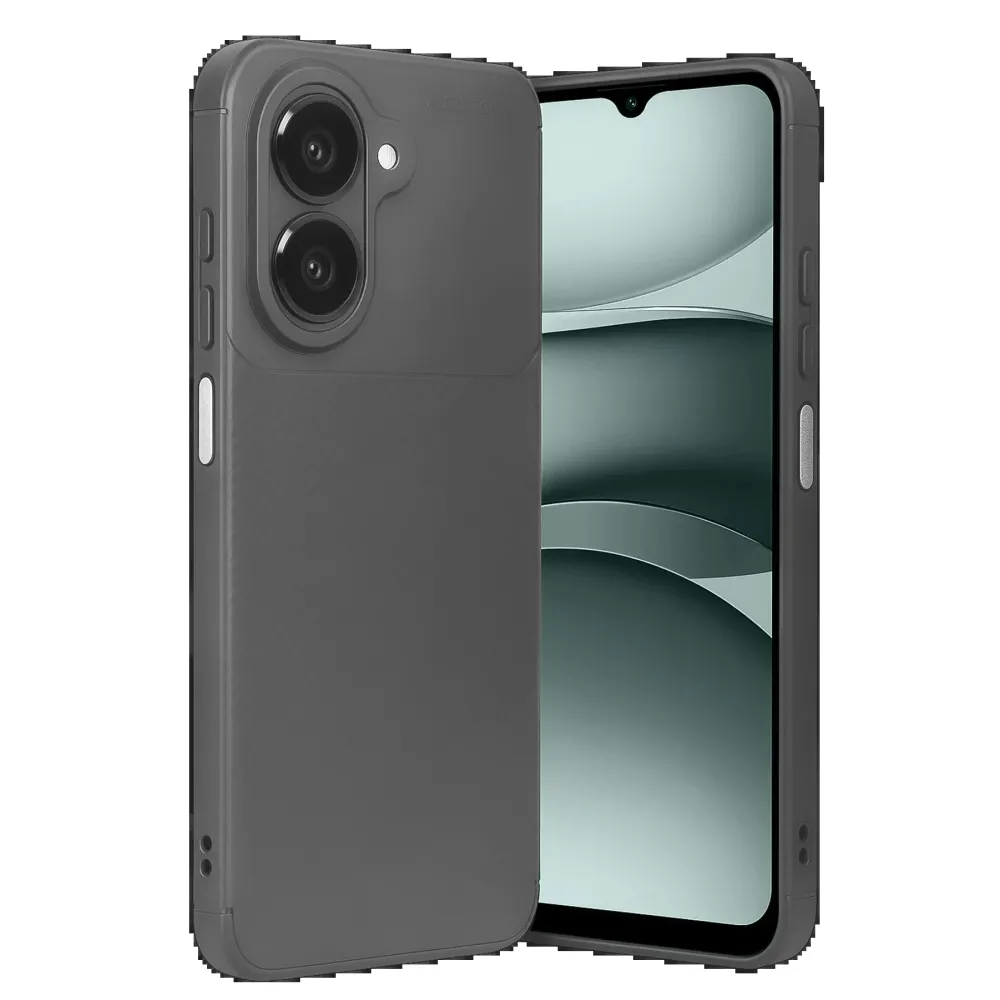 Newface Samsung Galaxy A07 Auto Focus Karbon Kapak - Gri