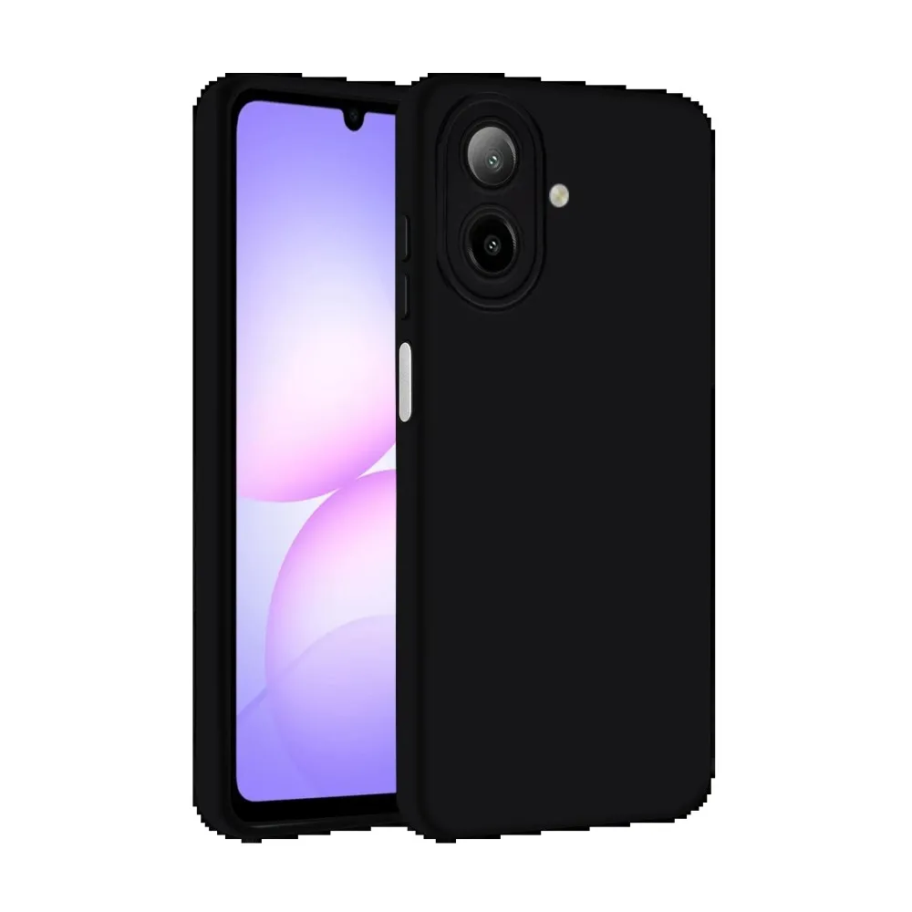 Newface Samsung Galaxy A07 First Silikon - Siyah