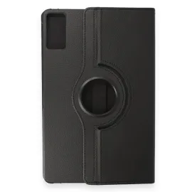 Newface Samsung Galaxy T550 Tab A 9.7 Kılıf 360 Tablet Deri Kılıf - Siyah