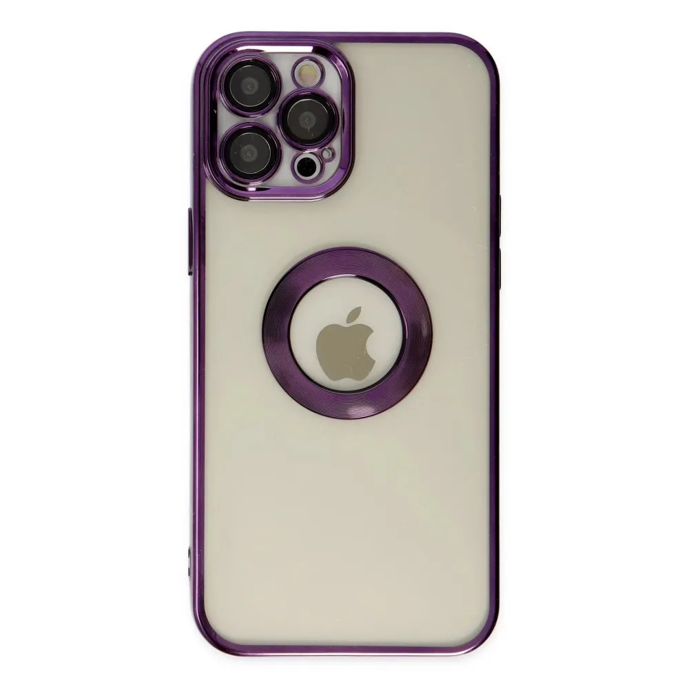 Newface Iphone 12 Pro Kılıf Slot Silikon - Mor