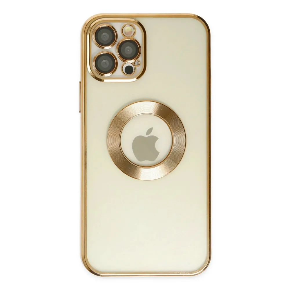 Newface Iphone 12 Pro Kılıf Slot Silikon - Gold