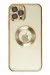 Newface Iphone 12 Pro Kılıf Slot Silikon - Gold
