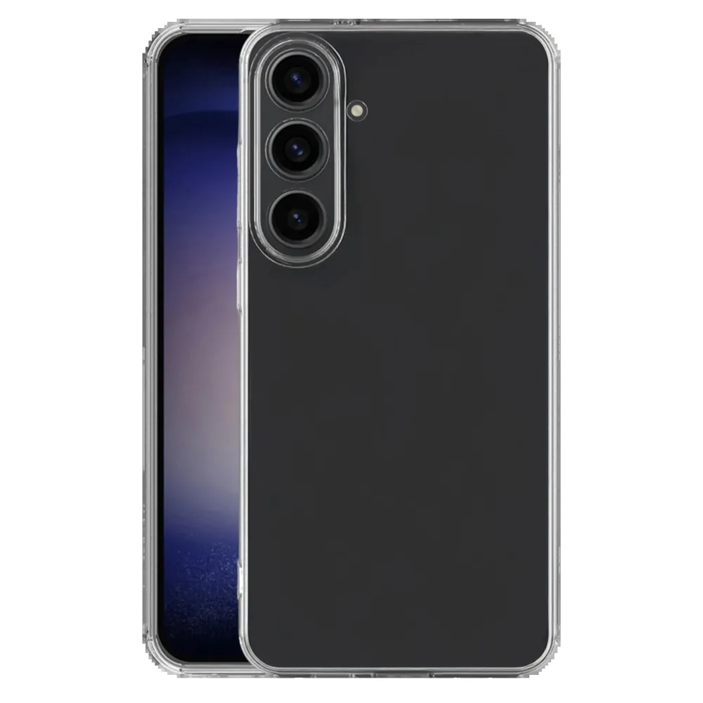 Newface Samsung Galaxy S25 Fe Kılıf Lüx Şeffaf Silikon