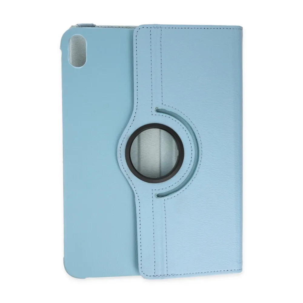 Newface iPad 2022 10.9 (10.nesil) Kılıf 360 Tablet Deri Kılıf - Turkuaz