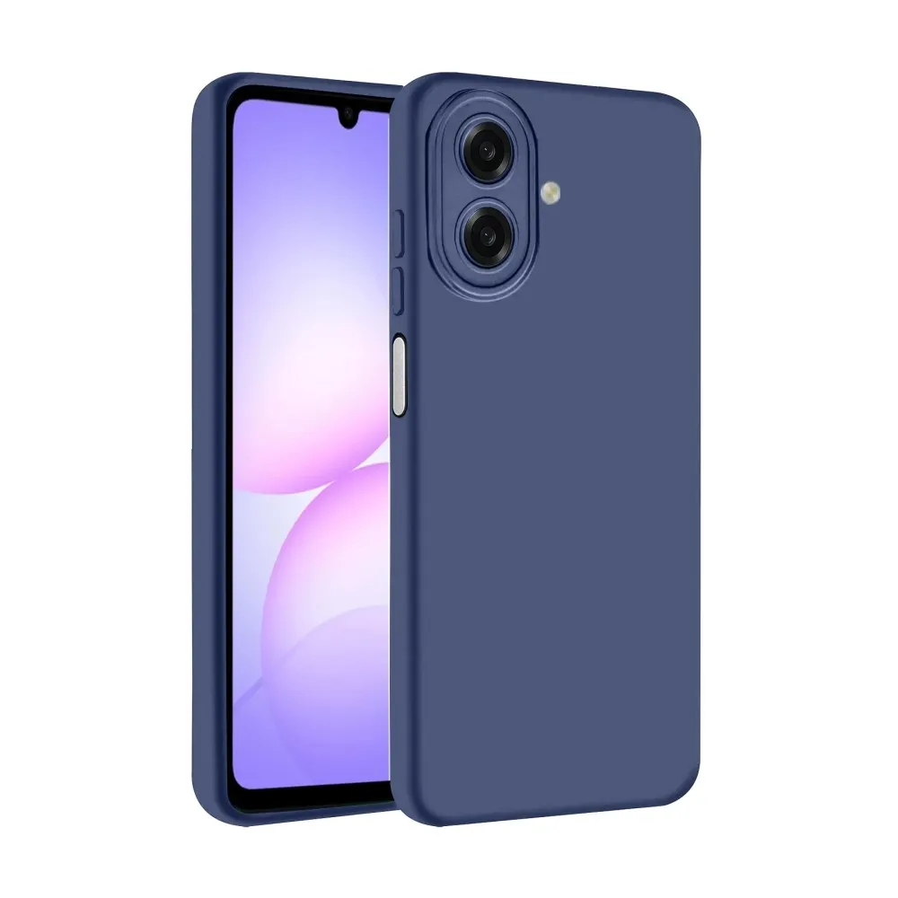 Newface Samsung Galaxy A07 First Silikon - Lacivert