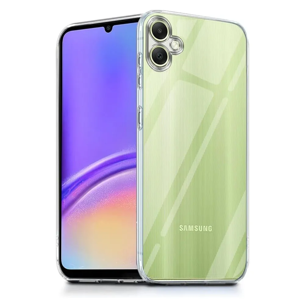Newface Samsung Galaxy A07 Lüx Şeffaf Silikon - Şeffaf