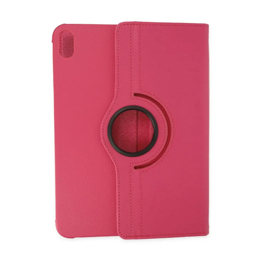 Newface iPad 2022 10.9 (10.nesil) Kılıf 360 Tablet Deri Kılıf - Pembe