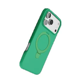 Newface Apple Iphone 17 Pro Max Regal Magsafe Standlı Kapak - Yeşil