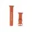 Newface Apple Watch 42Mm Kr408 Çizgili Silikon Kordon - Turuncu