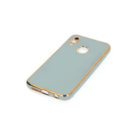 Newface Huawei P20 Lite Kılıf Volet Silikon - Açık Yeşil