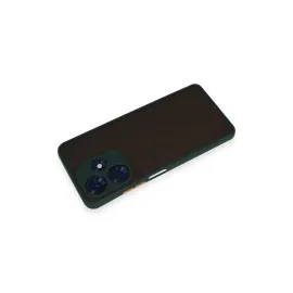 Newface İnfinix Hot 30 4G Kılıf Montreal Silikon Kapak - Yeşil
