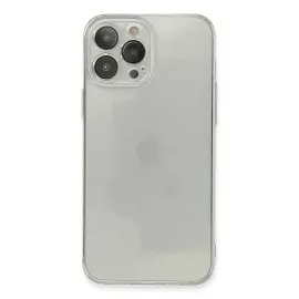 Newface Iphone 13 Pro Max Kılıf Fly Lens Silikon - Şeffaf