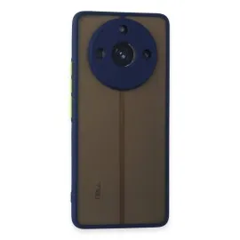 Newface Realme 11 Pro Kılıf Montreal Silikon Kapak - Lacivert