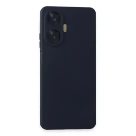 Newface Realme C55 Kılıf Nano Içi Kadife Silikon - Lacivert