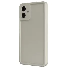 Newface Samsung Galaxy A07 Viera Silikon - Krem