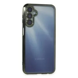 Newface Samsung Galaxy A15 4G Kılıf Razer Lensli Silikon - Yeşil