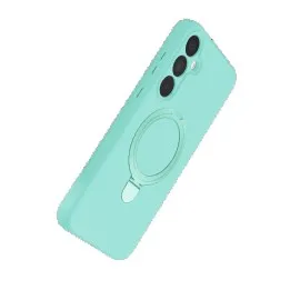 Newface Samsung Galaxy A25 5G Regal Magsafe Standlı Kapak - Su Yeşili