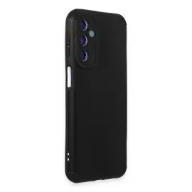 Newface Samsung Galaxy M34 5G Kılıf Loop Deri Silikon - Siyah
