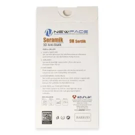 Newface Samsung Galaxy S20 Fe 3D Antistatik Mat Seramik Nano Ekran Koruyucu