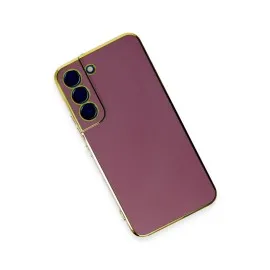 Newface Samsung Galaxy S22 Plus Kılıf Volet Silikon - Kırmızı