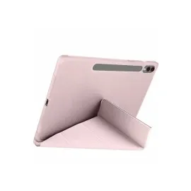 Newface Samsung Galaxy X610 Tab S9 Fe Plus 12.4 Kılıf Kalemlikli Mars Tablet Kılıfı - Rose Gold