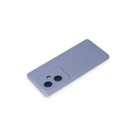 Newface Vivo V29 Lite Kılıf Nano Içi Kadife Silikon - Lila