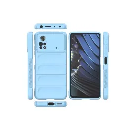 Newface Xiaomi Poco X4 Pro 5G Kılıf Optimum Silikon - Sky Blue