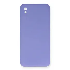 Newface Xiaomi Redmi 9A Kılıf Nano Içi Kadife Silikon - Lila