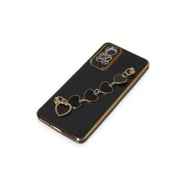 Newface Xiaomi Redmi Note 12 Pro 4G Kılıf Esila Silikon - Siyah