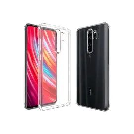 Newface Xiaomi Redmi Note 8 Pro Kılıf Lüx Şeffaf Silikon