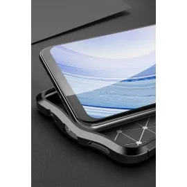 Newface Xiaomi Redmi Note 9 Kılıf Auto Focus Kapak - Lacivert