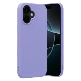Newface Apple Iphone 17 Nano Içi Kadife Silikon - Lila
