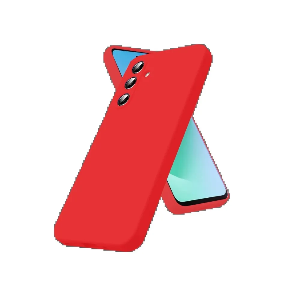 Newface Samsung Galaxy S25 Fe First Silikon - Kırmızı