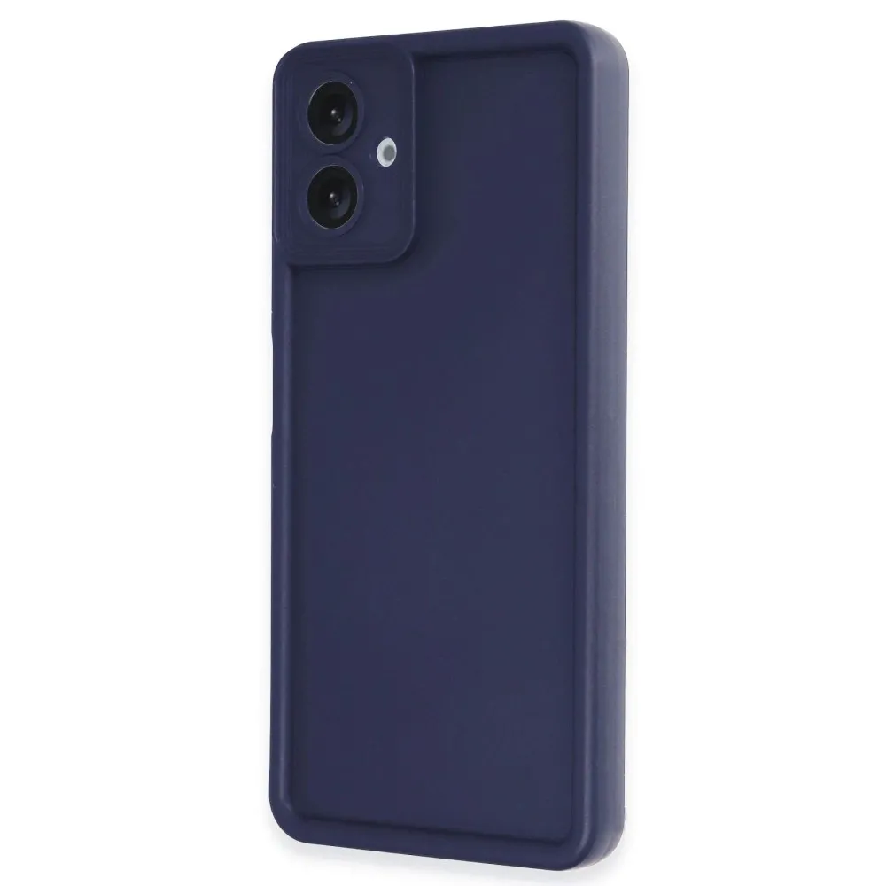 Newface Samsung Galaxy A07 Viera Silikon - Lacivert