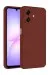 Newface Samsung Galaxy A07 First Silikon - Bordo