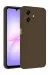 Newface Samsung Galaxy A07 First Silikon - Kahverengi