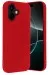 Newface Apple Iphone 17 Nano Içi Kadife Silikon - Kırmızı