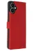 Newface Samsung Galaxy A07 Trend S Plus Kapaklı Kılıf - Kırmızı