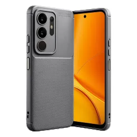 Newface Vivo Y29 4G Auto Focus Karbon Kapak - Gri